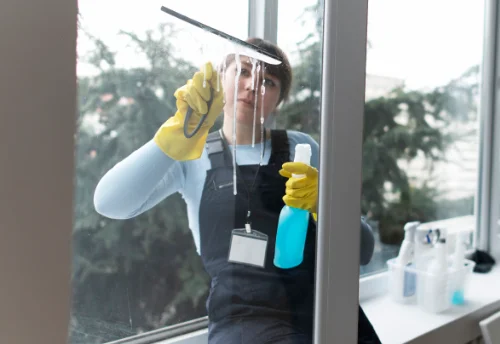 Nettoyage de vitres intérieures et extérieures à Peyrat-de-Bellac